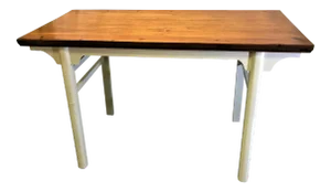 Vintage Ming Style Altar Table With Camphor Wood Top