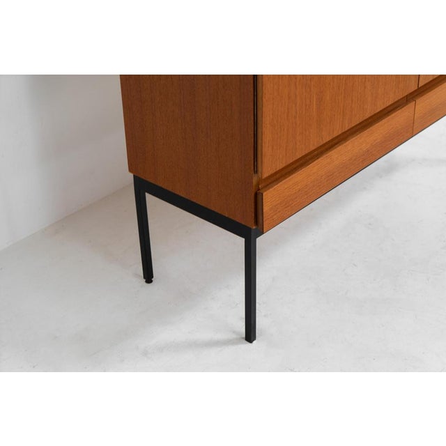 Brown S21 Highboard in Teak by Dieter Waeckerlin for Behr For Sale - Image 8 of 15