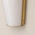 Gold Italian Sconces Brass Acrylic Glass Wall Lights in the style Stilux, 1970s, Set of 2 For Sale - Image 8 of 9