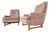 Pair High-Back Lounge Chairs Manner of Edward Wormley For Sale