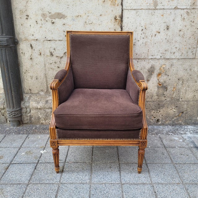 Louis XVI Armchairs, France, Set of 2 For Sale - Image 4 of 18
