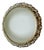 Vintage Illuminated Crystal Brass Mirror from Palwa, 1960s For Sale