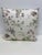 Pair of 22" Square Pillows Decorated With A Delicate Purple & Pink Floral Pattern - Made in UK. This pair of 22" square...