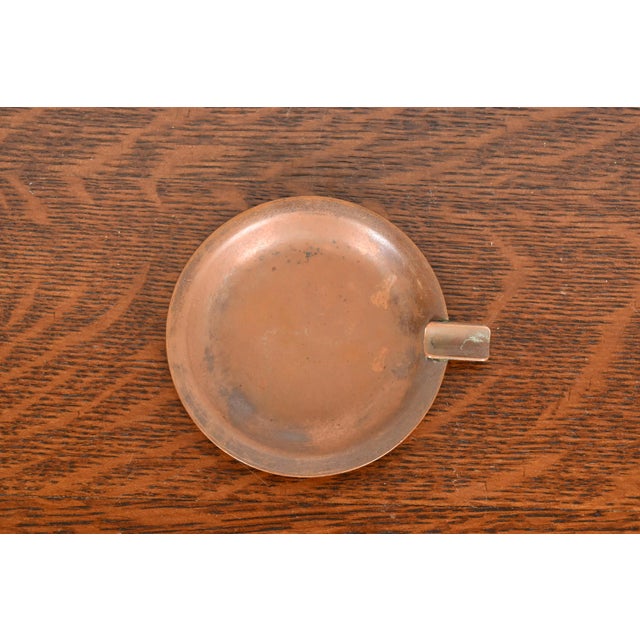 Roycroft Arts & Crafts Copper Ashtray or Catchall For Sale In South Bend - Image 6 of 11