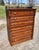 Antique Walnut Eastlake Victorian Chest of Drawers with 6 Drawers 1870s An antique six drawer walnut Eastlake or Victorian...