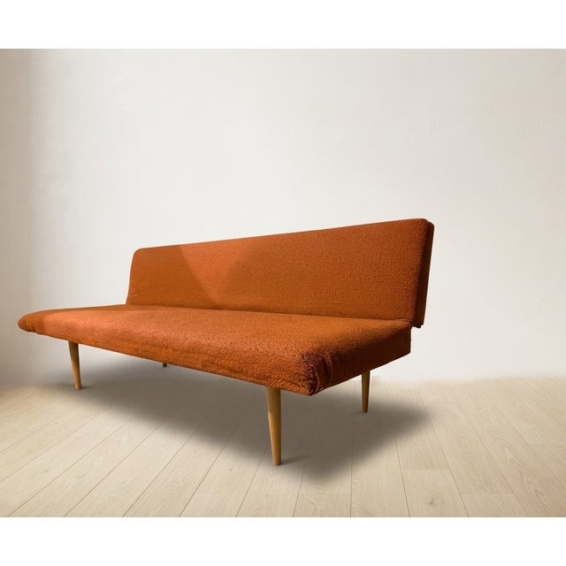 Mid-Century Modern Mid-Century Folding Daybed from Miroslav Navrátil, Czechoslovakia, 1960s For Sale - Image 3 of 12