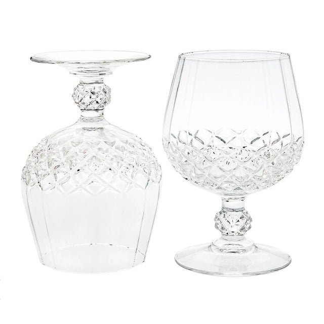 1970s Crystal Brandy Snifters Set of 6 Chairish