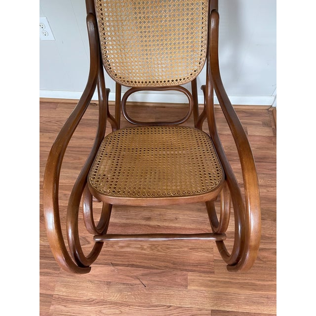 Authentic Model 10 Bentwood Rocking Chair Chairish