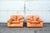 Bonheur Leather Lounge Chairs by Titina Ammannati and Giampiero Vitelli for Brunati, 1970s, Set of 2 For Sale - Image 10 of 10
