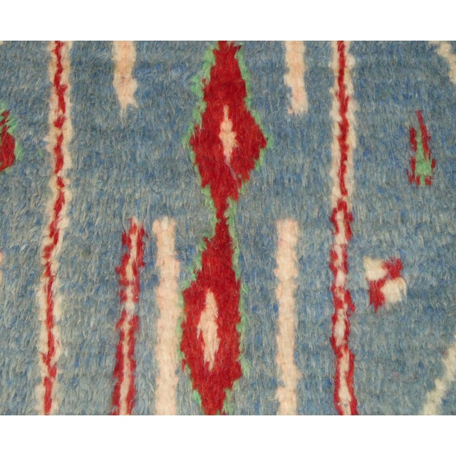 Vintage Moroccan Wool Runner 2'6 X 9'8 For Sale - Image 9 of 10