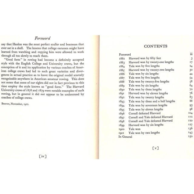 1920s "Twenty Harvard Crews" 1923 Mumford, George Saltonstall For Sale - Image 5 of 12