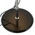 Black Space Age Mid-Century Modern Floor Lamp with 2 Chrome Shades from Gepo For Sale - Image 8 of 9