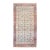 Antique Zabihi Collection Ivory Field Persian Bidjar Gallery Rug - 5'9" x 11' For Sale