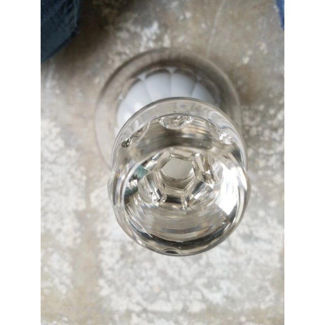 Glass Antique Crystal Musical Decanter For Sale - Image 7 of 11