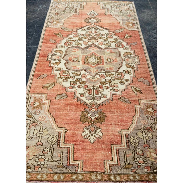 Turkish Vintage Rug 3'5" x 7'3" #21319 Explore a curated collection of hallway runners, wool rugs, and handmade...