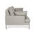 Clarus 3-Seater Sofa in Grey Leather from FSM For Sale - Image 10 of 13