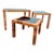 This is a handsome set of three high quality nesting tables, handmade by the Bielecky Brothers in the late 1900s. The...