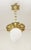 Art Nouveau Lamp in Brass and Glass, 1890s For Sale - Image 4 of 7