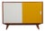 Yellow and White Model U-452 Chest of Drawers by Jiri Jiroutek for Interier Praha, 1960s For Sale