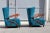Set of Cobalt Blue Velvet Armchairs by Paolo Buffa, 1950, in Very Good conditions. Designed 1950 to 1959 This piece is...