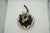 Ceramic Late 20th Century Black & Ivory Geometric Chulucanas Pottery Desk Lamp For Sale - Image 7 of 8