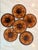 French Antique French Longchamp Faïence Oyster Plate For Sale - Image 3 of 13