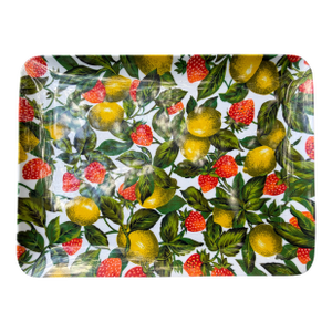 Vintage Italian Molded Plastic Serving Tray