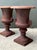 Late 19th Century Vintage Cast Iron Garden Urns - Pair For Sale - Image 5 of 18