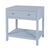 Transitional Nora 30 in. W Rectangular Wood 1 Drawer Wide Nightstand with Lower Open Shelf, Light Blue For Sale - Image 3 of 11