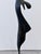 Brazilian Mid-Century Modern Abstract Dancer Bronze Sculpture on Granite Base For Sale - Image 12 of 13
