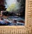 1940s J Weakaes French School Luminous Landscape With Water Mill, Oil Painting Signed For Sale - Image 6 of 10