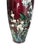 Vintage Japanese Ando Red Guilloche Enamel Cloisonne Vase For Sale - Image 6 of 10