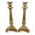Pair of 19th Century Gilt Bronze Candlesticks For Sale