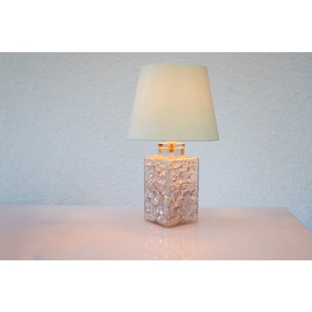 Scandiavian Glass Lamp by Henrik Blomqvist For Sale - Image 4 of 15