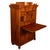 Antique Austrian Flame Mahogany Inlaid Rosewood Biedermeier Secretary Chest 1820 For Sale - Image 9 of 17