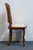 Late 20th Century High End Vintage Country French Provincial Solid Cherry Cane Back Dining Side Chair For Sale - Image 5 of 9
