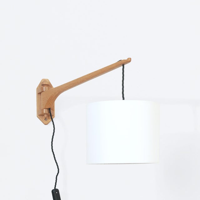 Wall Lamp by Carl Malmsten, 1960s For Sale - Image 8 of 8
