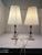 Stone Vintage Mid‑Century Stacked Textured Glass & Marble Table Lamps – Pair of 2 Leviton Hollywood Regency 18" Accent Lamps For Sale - Image 7 of 12