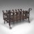1950s Vintage Fire Basket, English, Iron, Fireplace, Gothic Revival, Mid Century, 1950 For Sale - Image 10 of 10