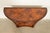 Maitland Smith Style French Empire Burl Wood and Gold Gilt Demilune Console Table For Sale - Image 12 of 16