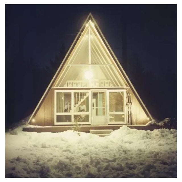 Slim Aarons, Skaal House in Stowe, Estate Stamped Photographic Print, 1962 / 2020s For Sale