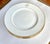 Five (5) brand new Lenox Federal Gold porcelain dinner plates. A classic pattern makes a comeback in the Lenox Federal...