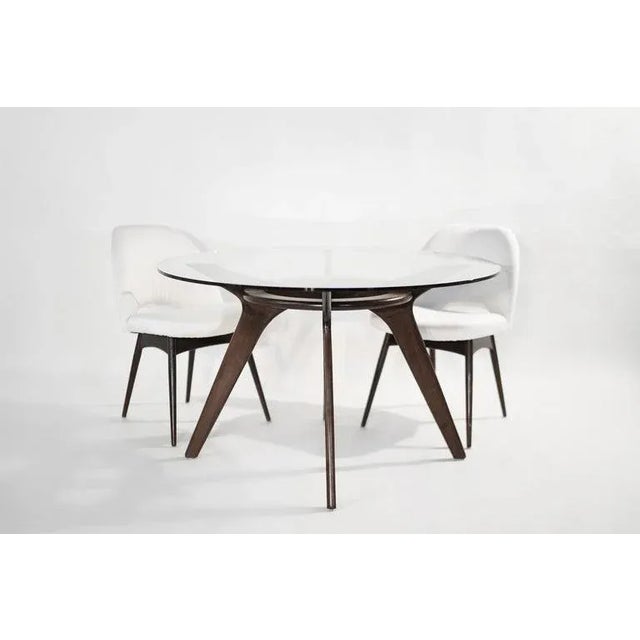 Wood Dining Set by Adrian Pearsall for Craft Associates, 1950s For Sale - Image 7 of 13