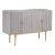 Delphine Cabinet in Gray For Sale