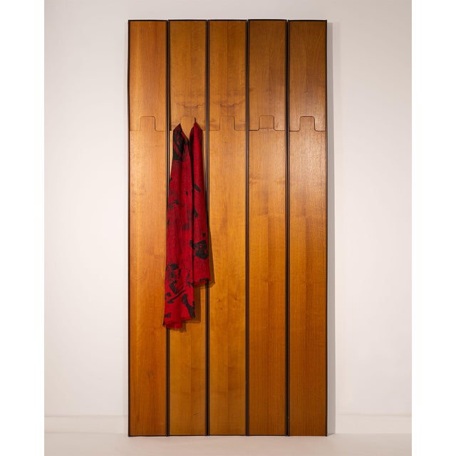 Gronda Coat Hanger by Luciano Bertoncini for Elco, Italy, 1970s, Set of 5 For Sale - Image 4 of 12