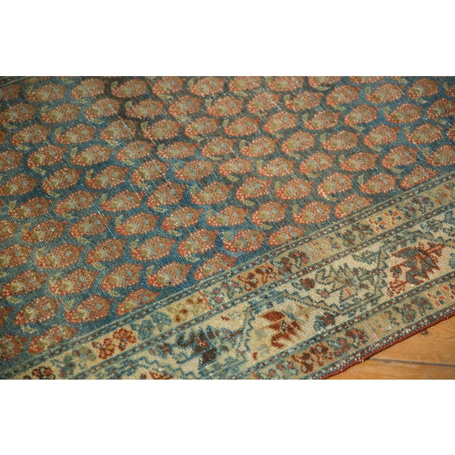 Textile 1930s Vintage Persian Serbend Boteh Wool Runner For Sale - Image 7 of 13