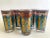 Vintage 1960's Mid Century Modern Egyptian Revival Gold Leaf Highball Tumbler Glasses - Set of 8 For Sale - Image 13 of 13