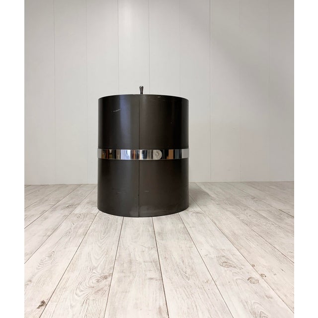 Metal Large Planter by Luigi Caccia Dominioni for Azucena, 1970s For Sale - Image 7 of 12