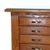 1910s Architectural Arts & Crafts Oak 5-Drawer Map Cabinet For Sale - Image 4 of 18