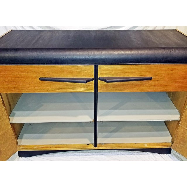 1950s Midcentury Modern-Art Deco Buffet or Dresser For Sale In West Palm - Image 6 of 9